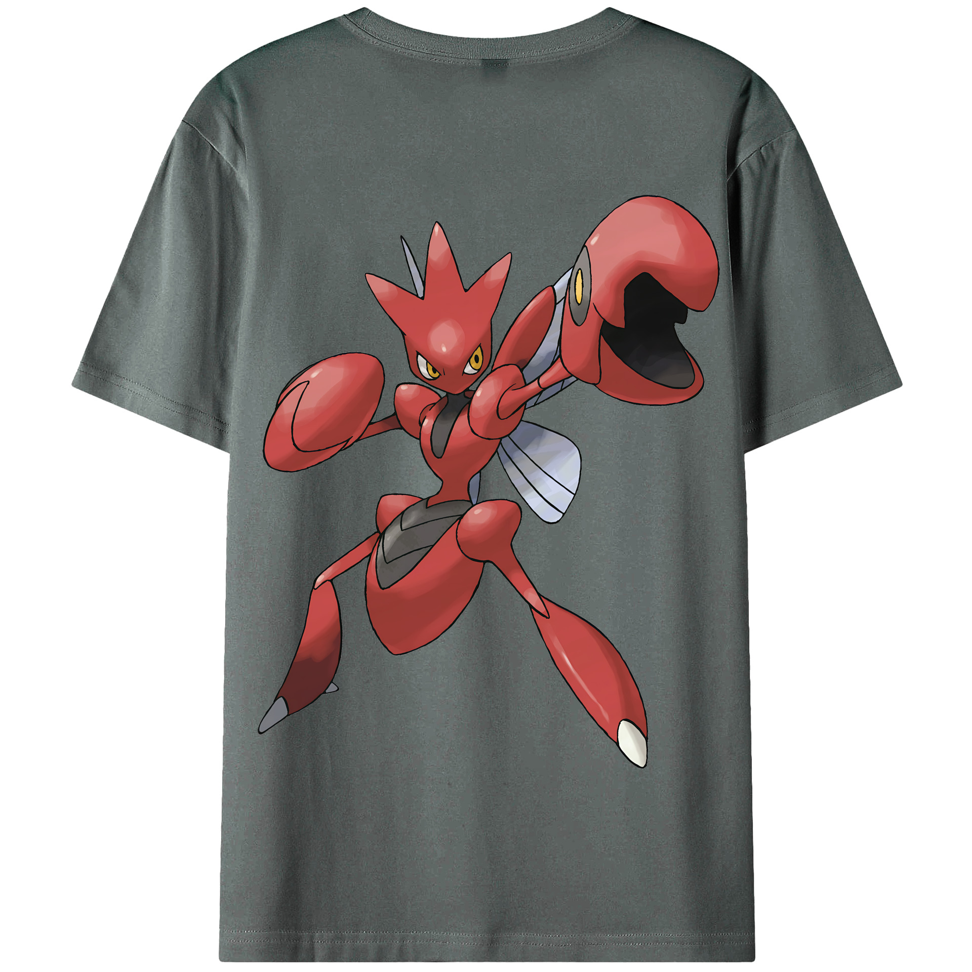 （画像用） ポケットモンスター Pokémon 綿100％半袖Tシャツ（背面プリント）